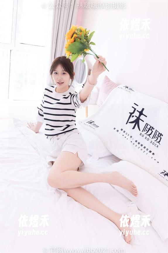 BoBoSocks袜啵啵-甜甜圈 BoBoSocks袜啵啵 - 图包直击!甜甜圈又来了,这次薄黑丝、脚尖加固,毫无保留的分享!
