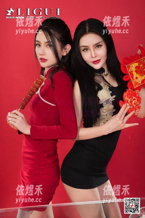 Ligui丽柜 - 不怕冷的文芮和她的圣诞写真集，资源多得你根本停不下来！