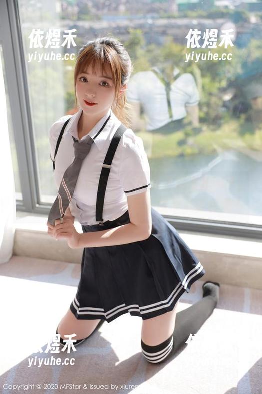 MFStar模范学院 - 分享小果冻儿jelly的制服写真，谁说甜美不能带点锋利呢？