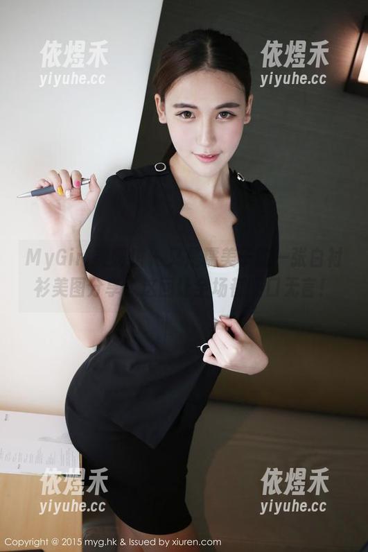MyGirl美媛馆 - 又是糯美子的一张白衬衫美图分享，这回让全场都哑口无言！