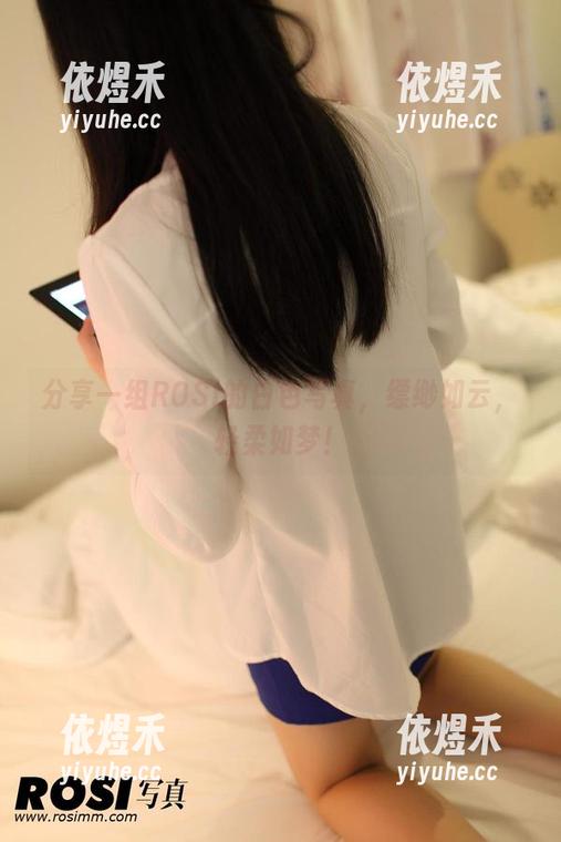 ROSI写真 分享一组ROSI的白色写真,缥缈如云,轻柔如梦!